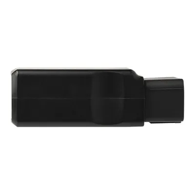 The Bolt2, a small black plug-in OBD-II tracker